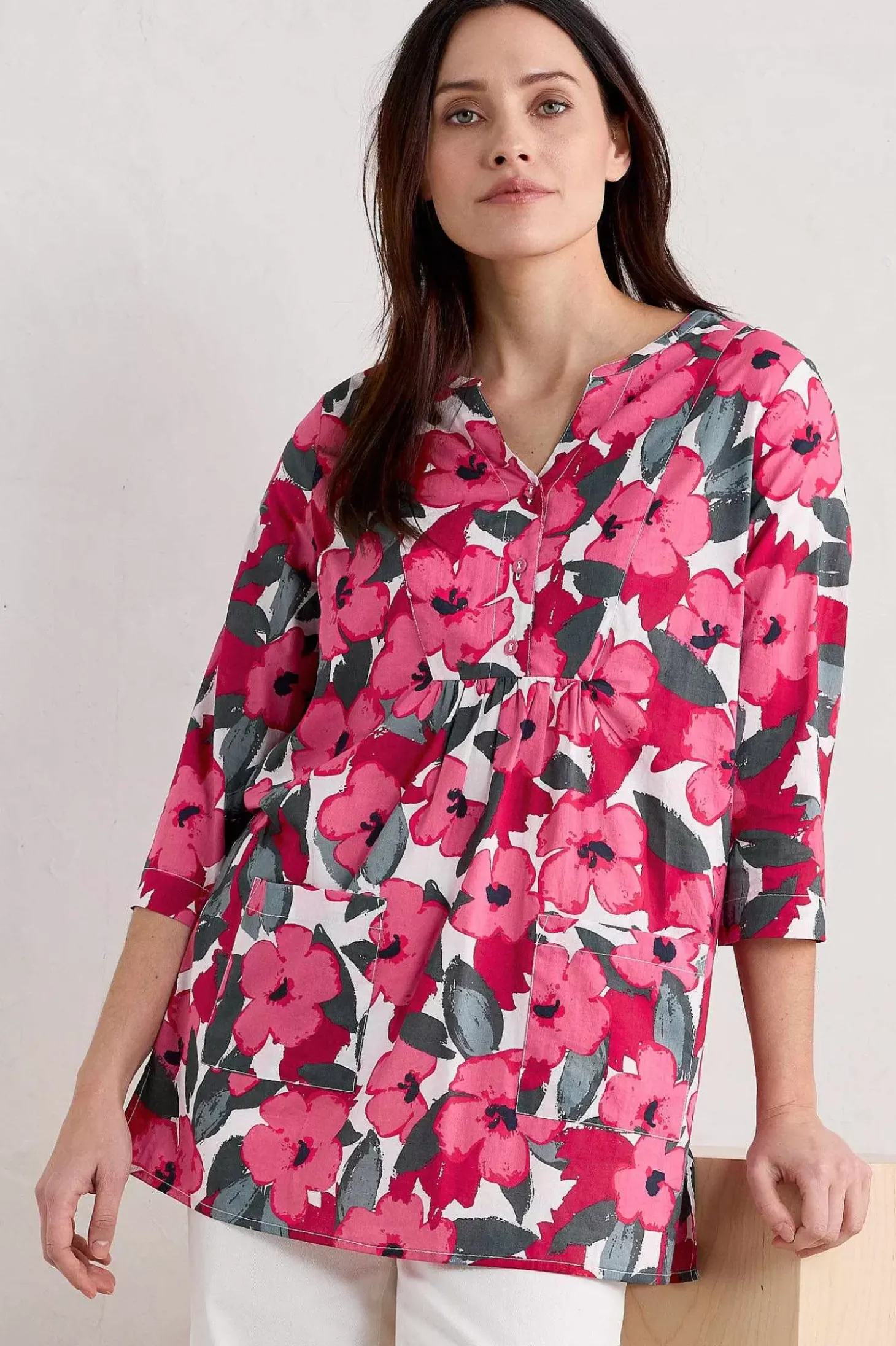 Aventurier Printed Cotton Tunic (Gots)