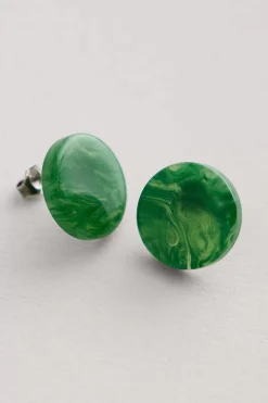 Ballowall Circle Stud Earrings