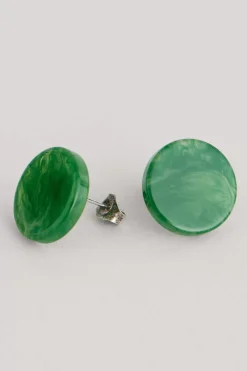 Ballowall Circle Stud Earrings