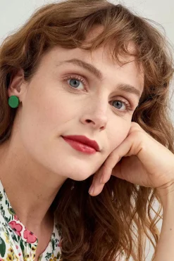 Ballowall Circle Stud Earrings