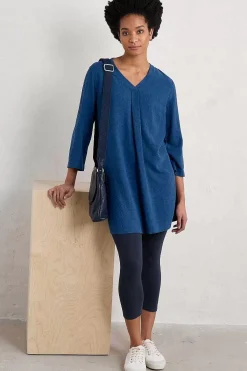 Brittlestar V-Neck Linen Blend Tunic