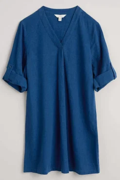 Brittlestar V-Neck Linen Blend Tunic