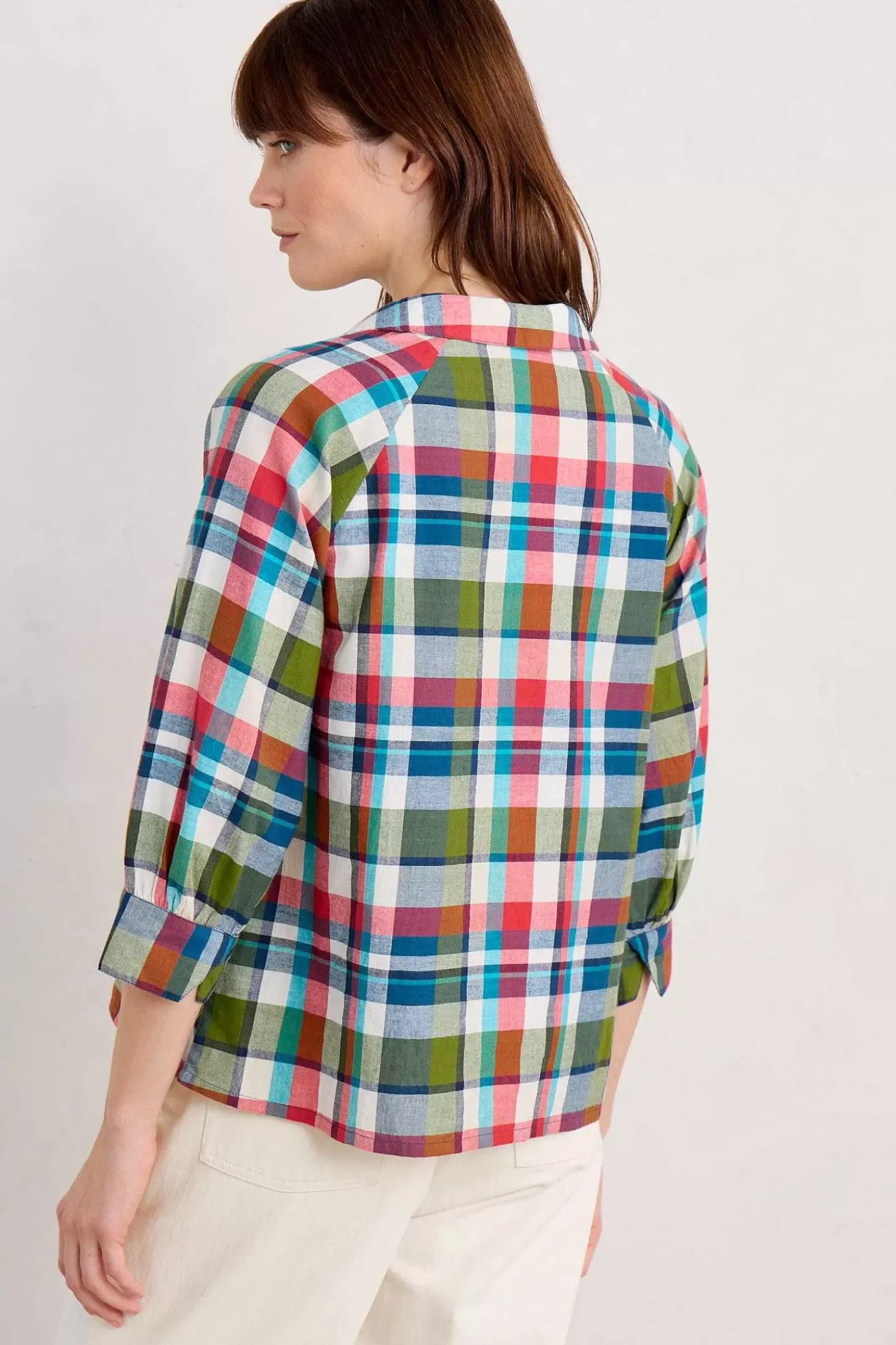 Bryn Checked Top