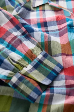Bryn Checked Top
