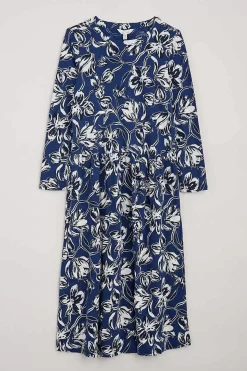 Cladonia Long Sleeve Jersey Dress