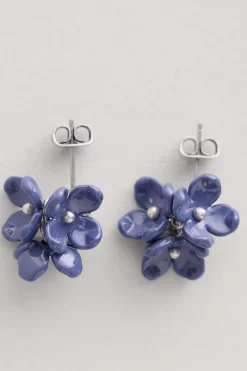 Corsage Flower Bead Earrings