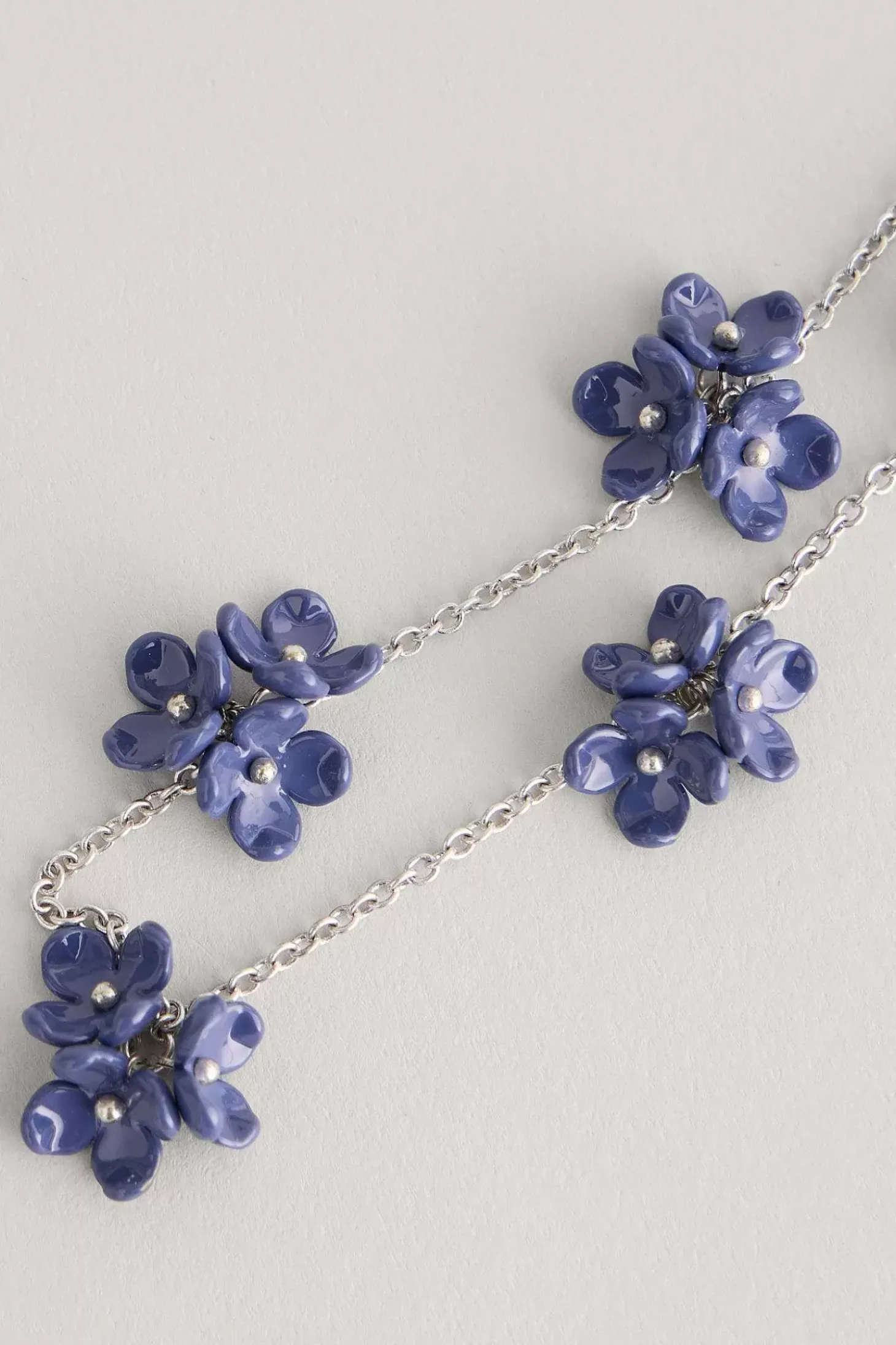 Corsage Flower Chain Necklace