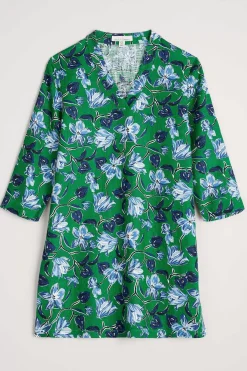 Curves Flow Ramie Tunic