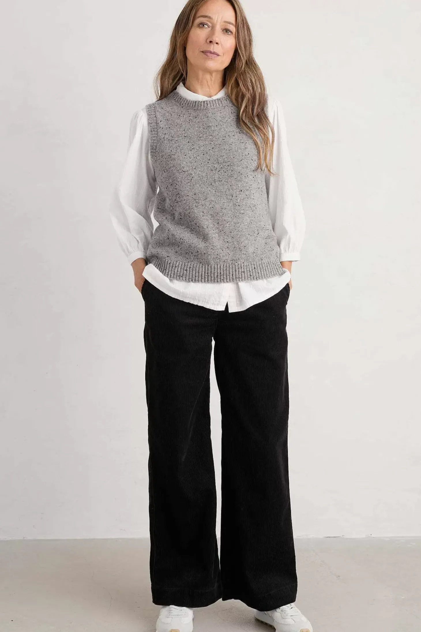 Dillwyn Wide Leg Cord Trouser