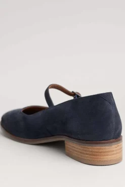 Dovecote Suede Mary Jane Shoes