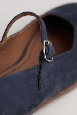 Dovecote Suede Mary Jane Shoes