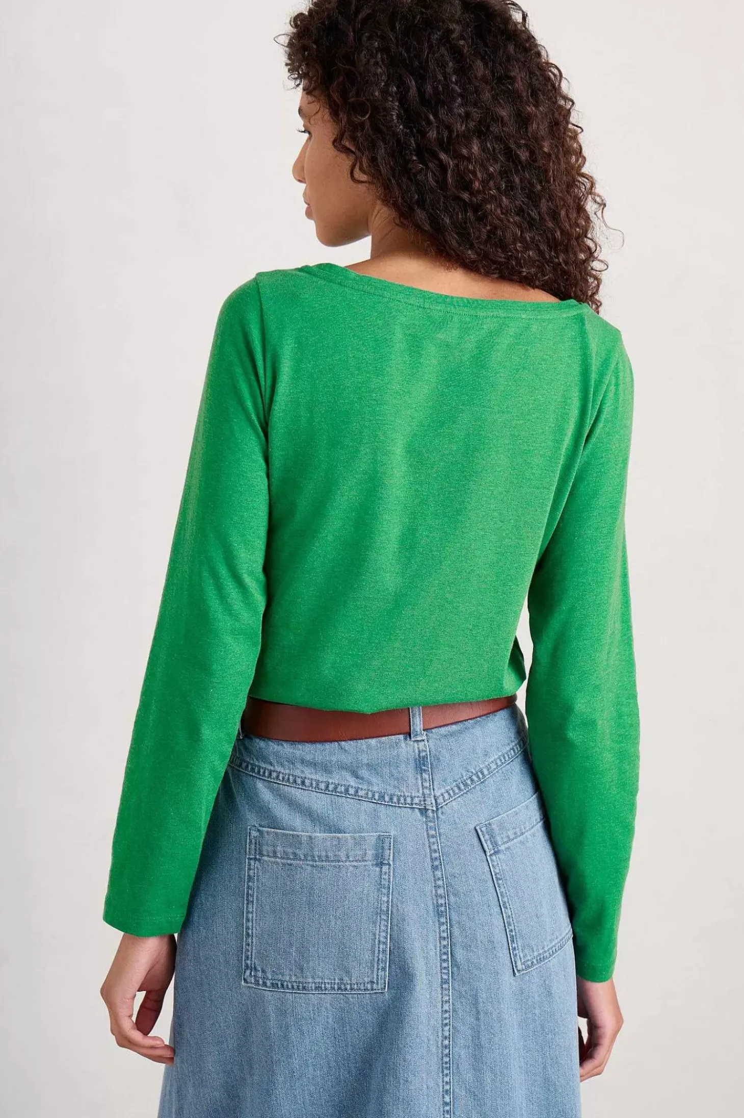 Easel Long Sleeve Jersey Top (Gots)