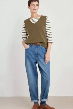 East View V-Neck Knitted Vest