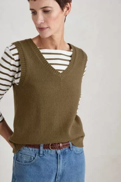 East View V-Neck Knitted Vest