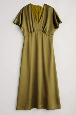 Evenglow Satin Dress