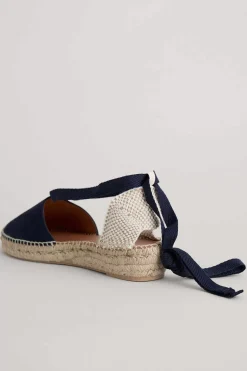 Fern Path Suede Wedge Espadrilles
