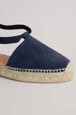Fern Path Suede Wedge Espadrilles