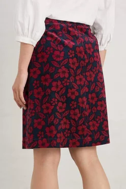 Ferry Crossing Needlecord Skirt
