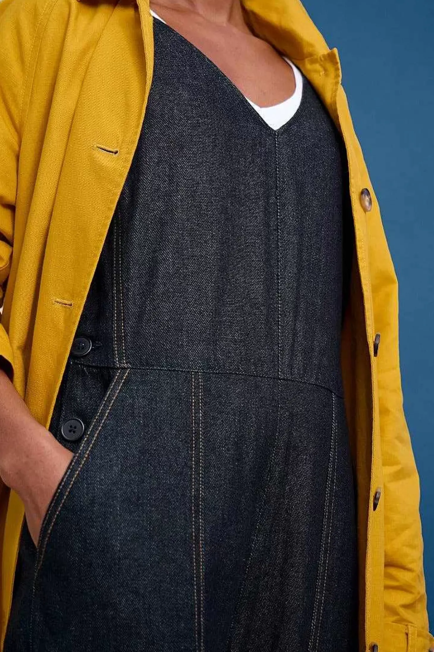 Gilley Denim Dungarees