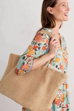 Grassland Jute Basket Bag