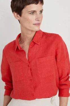 Hazel Branch Linen Shirt