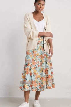Heather Drifts Midi Skirt