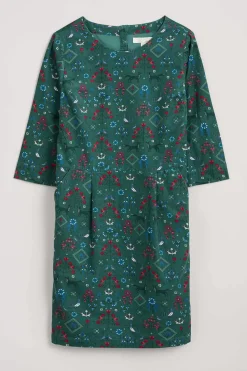 High Key Needlecord Dress