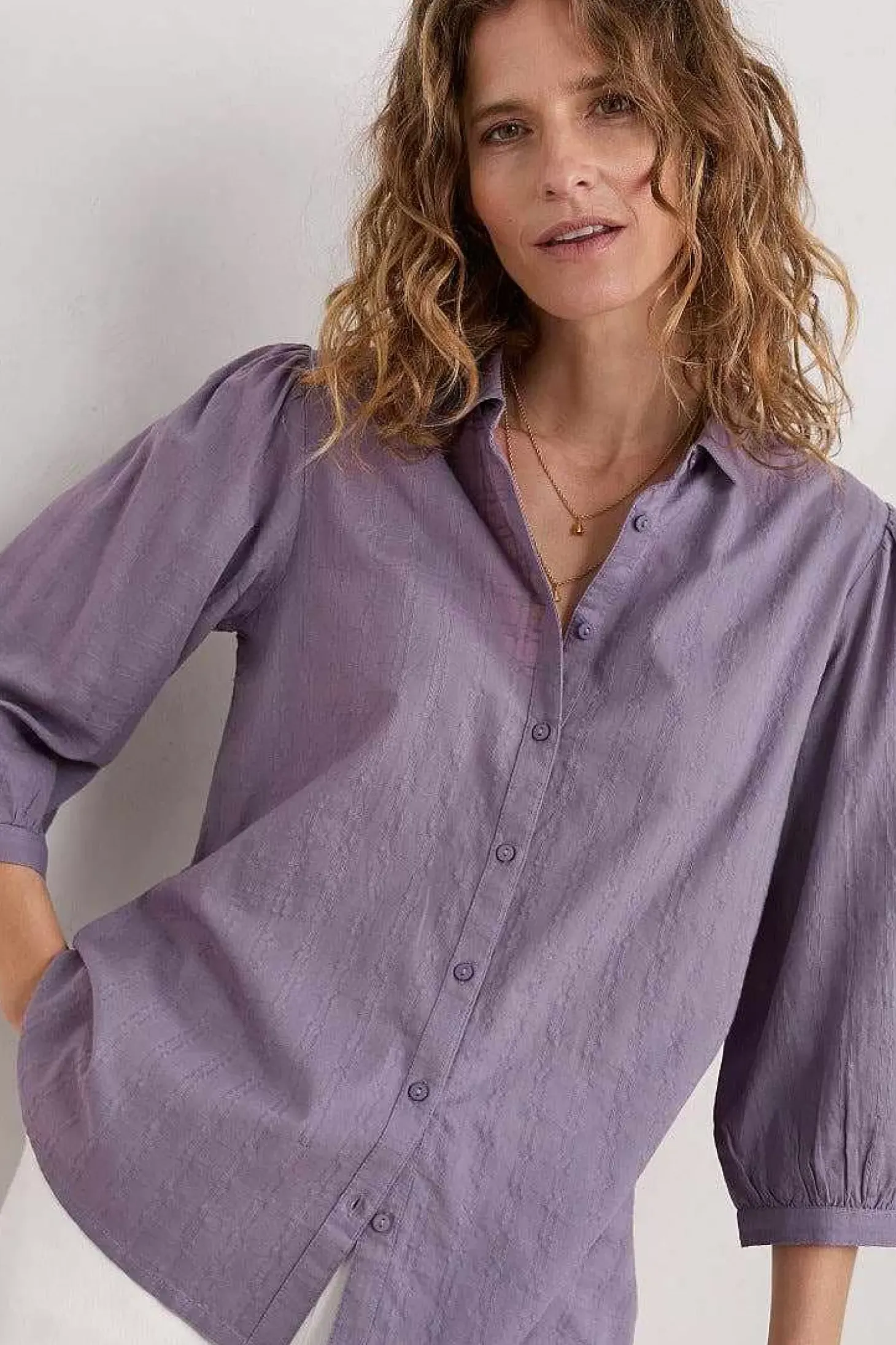 Hope Cottage Organic Cotton Check Blouse