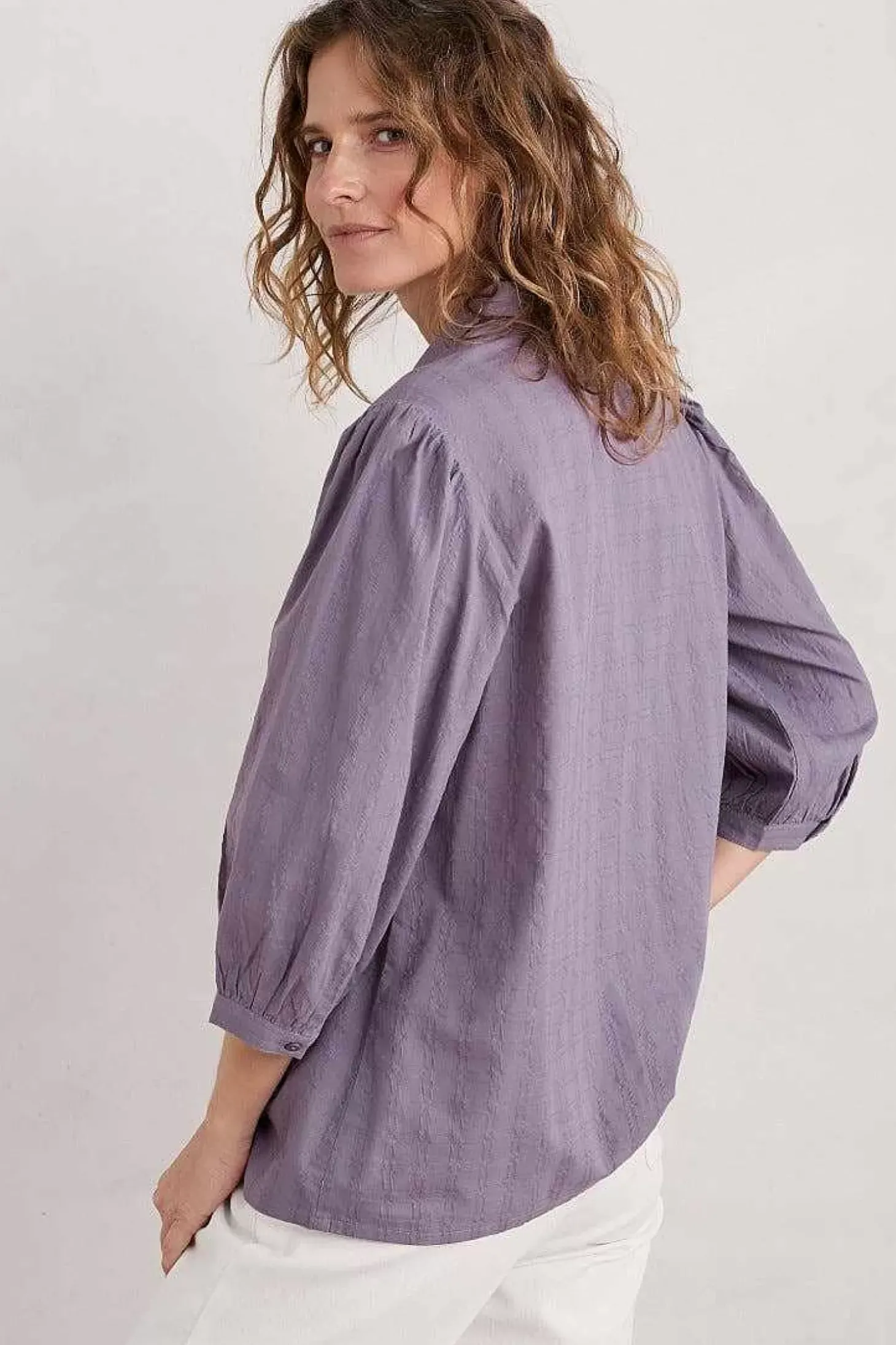 Hope Cottage Organic Cotton Check Blouse