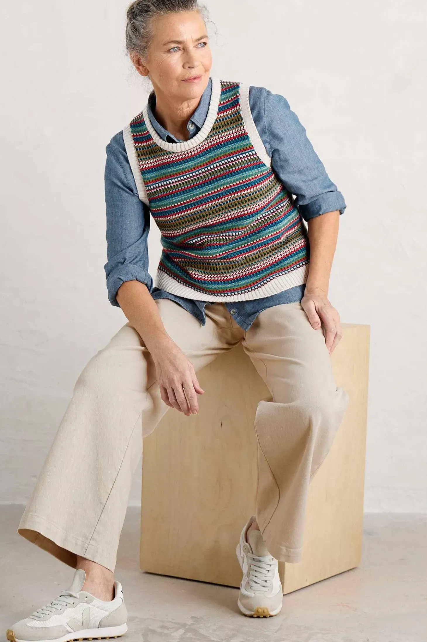 Little Grebe Fair Isle Vest