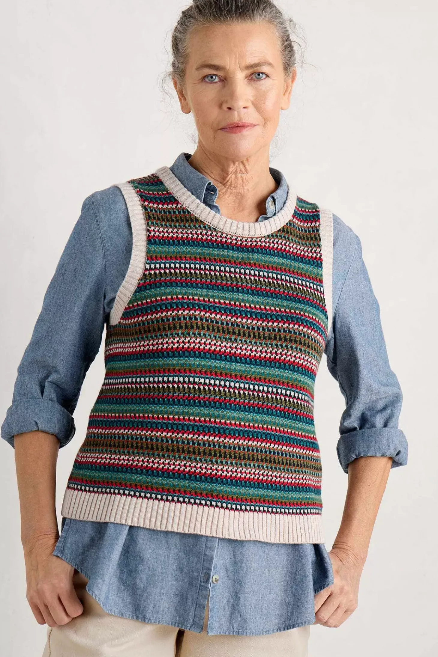 Little Grebe Fair Isle Vest