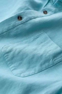 Men's Carne Short Sleeve Linen Shirt
