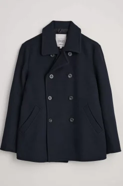 Men's Channel Wool Blend Coat