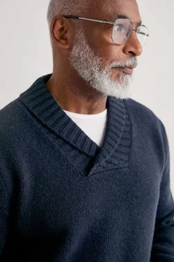 Men's Daver Shawl Neck Jumper