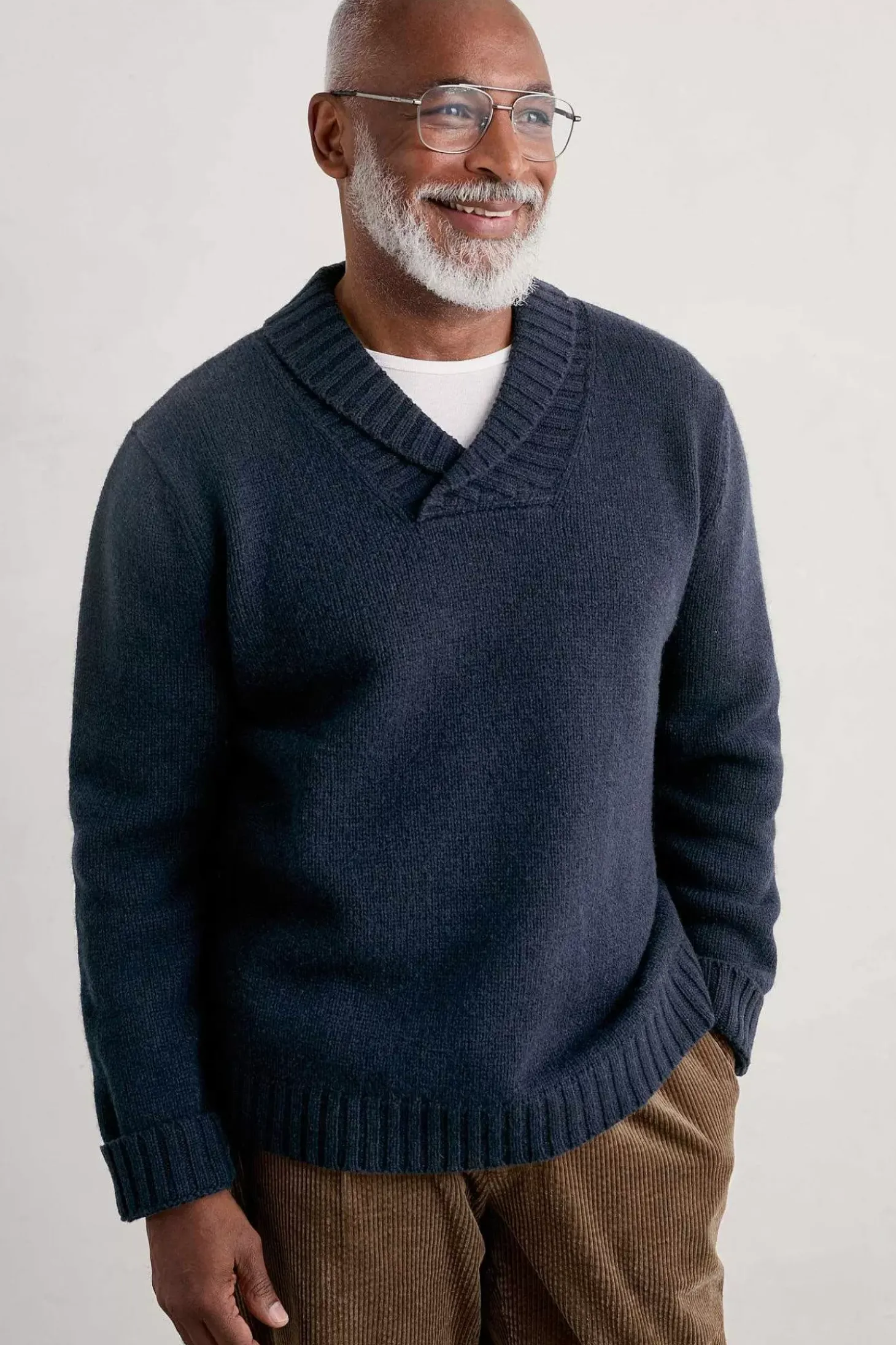 Men's Daver Shawl Neck Jumper