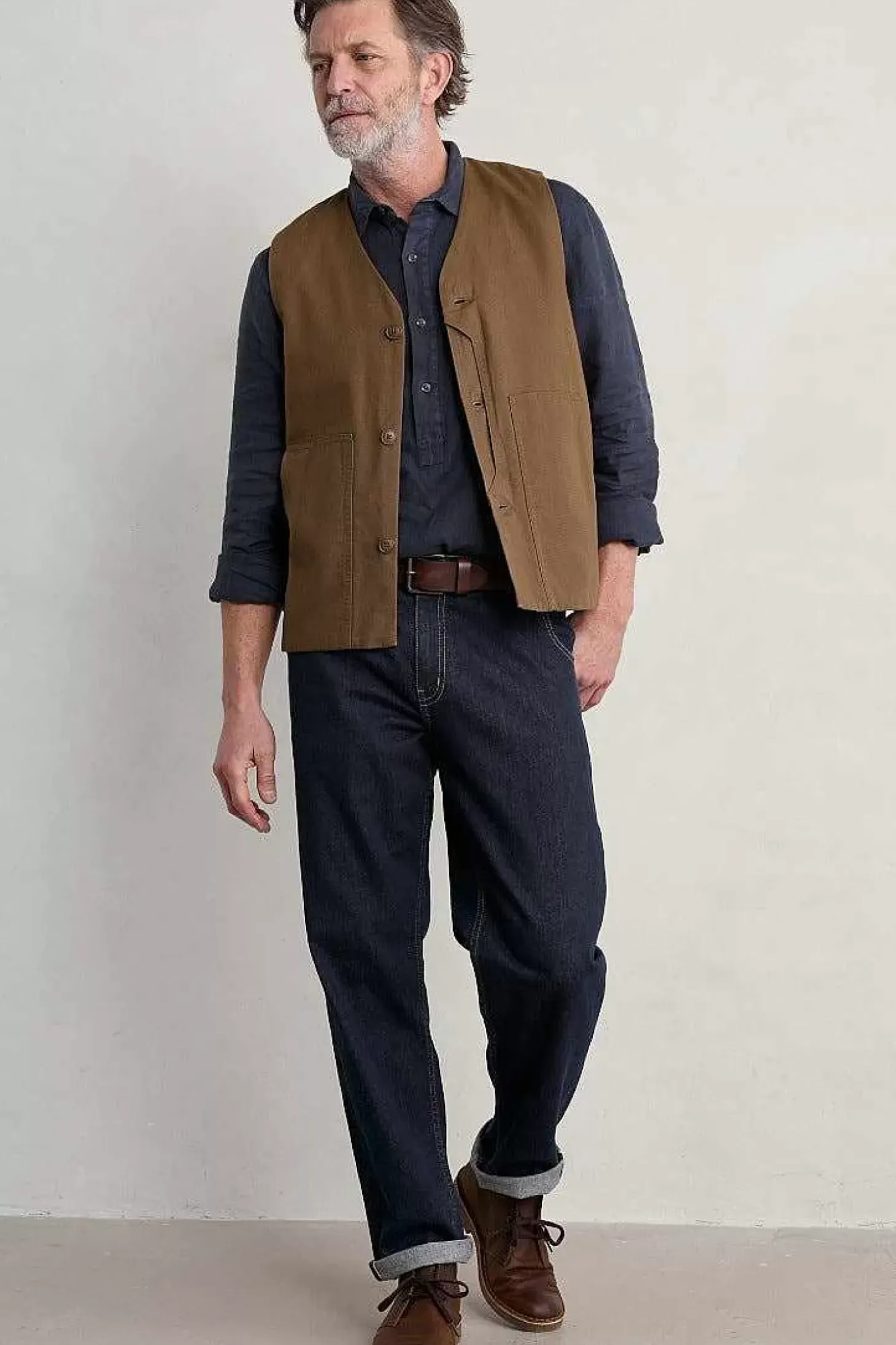 Men's Organic Cotton Metern Waistcoat