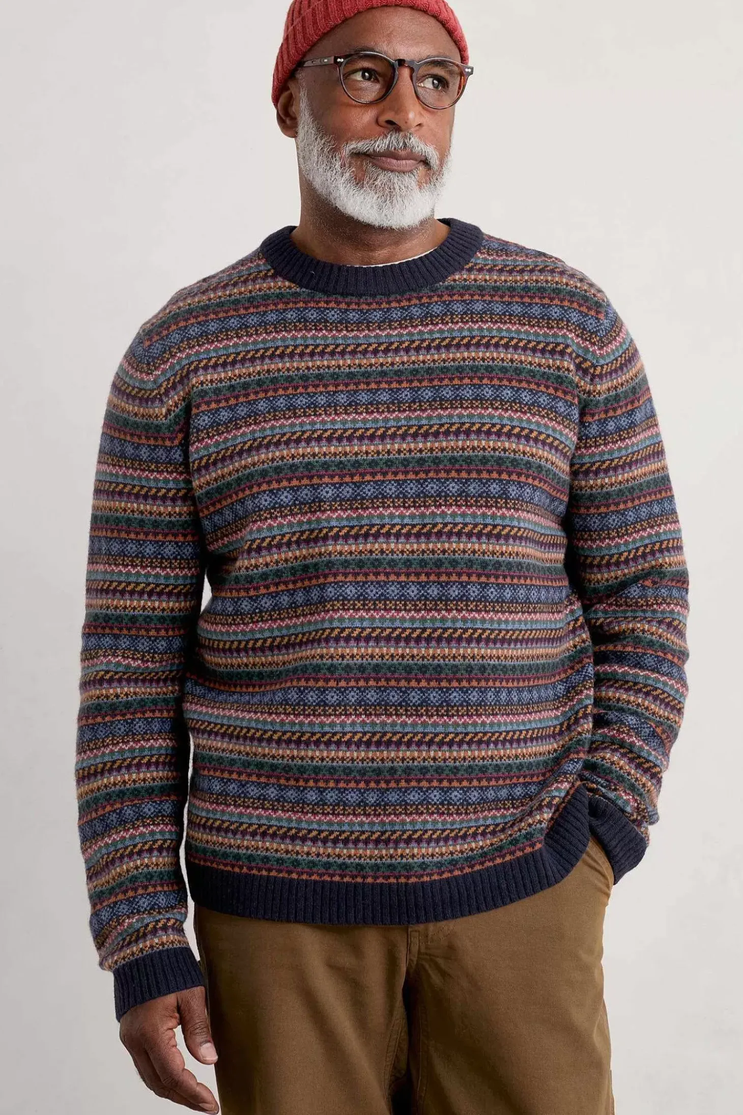 Men's Polventon Fair Isle Jumper