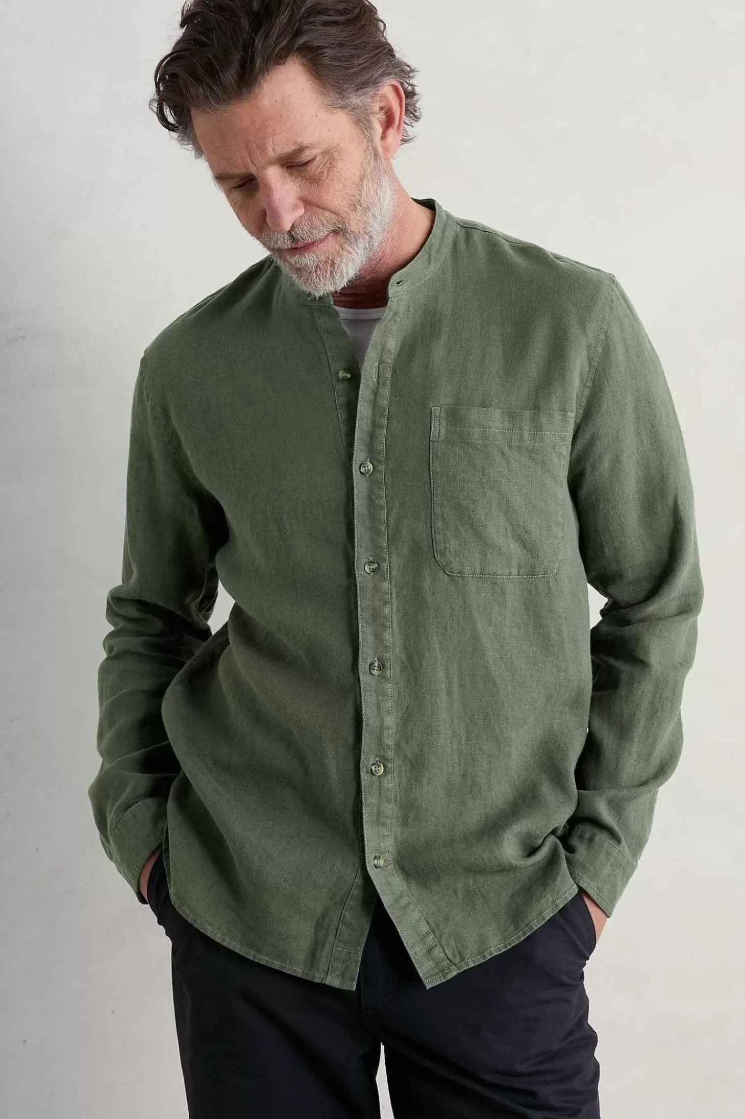 Men's Porlock Linen Shirt