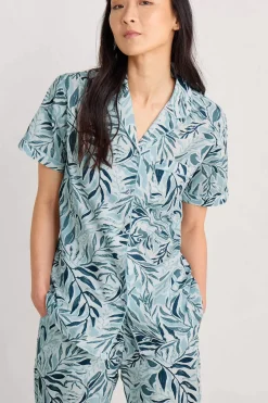Nesting Bird Short Sleeve Pyjamas