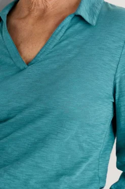 Owles Point V-Neck Jersey Shirt