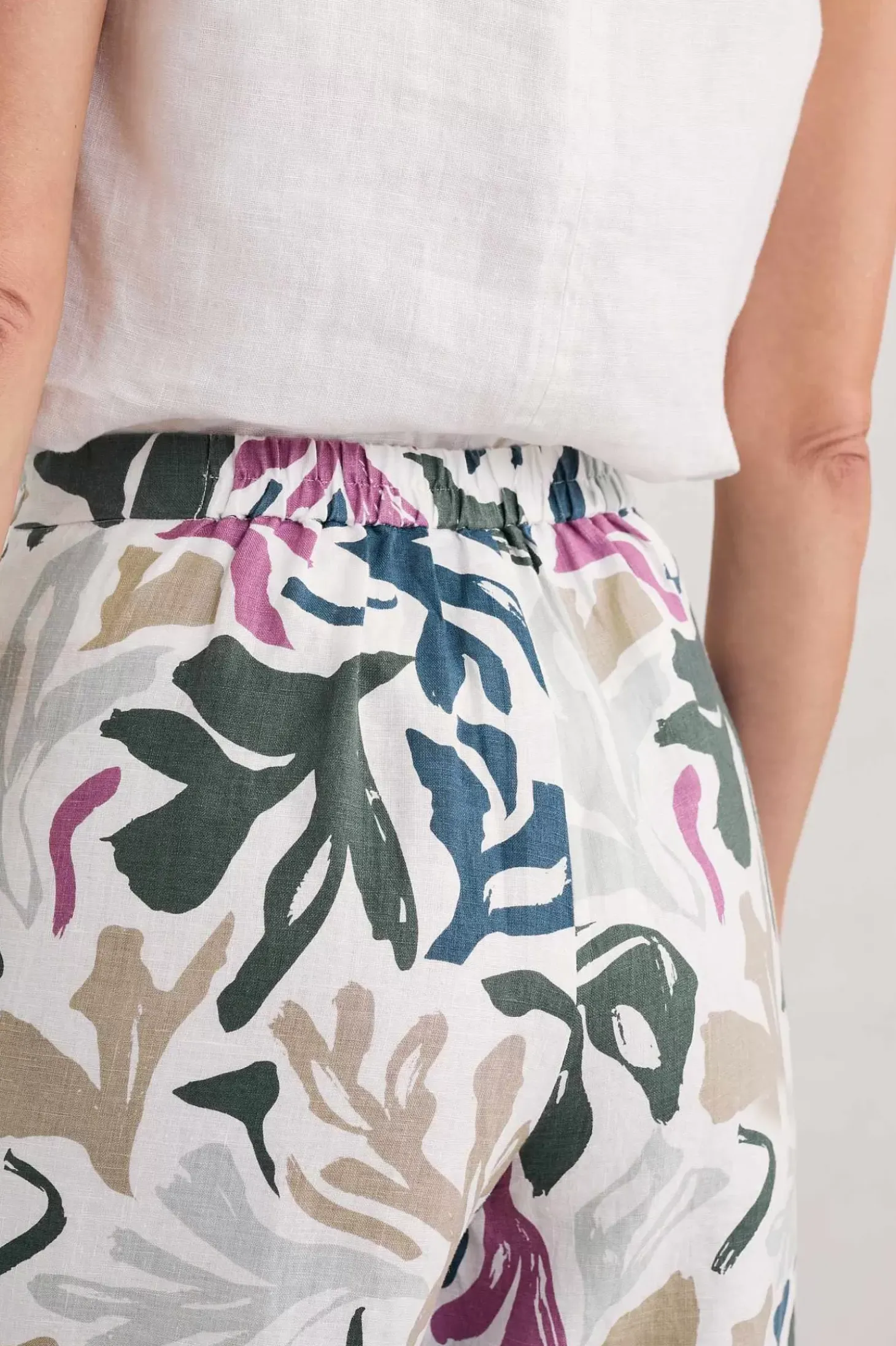 Peaceful Haven Linen Culottes