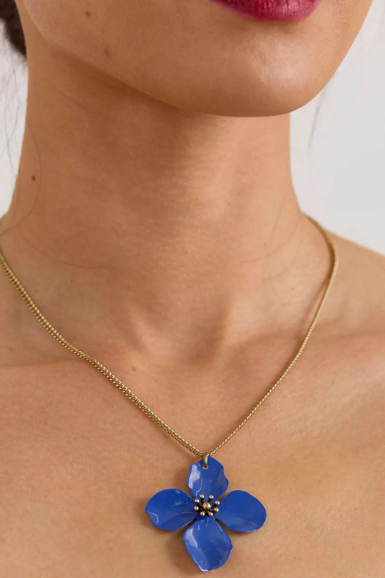 Pollinator Flower Pendant
