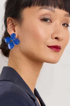 Pollinator Flower Stud Earrings