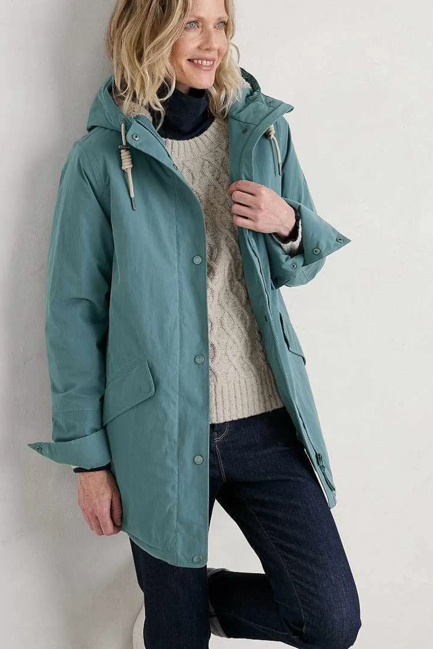 River Sea Waterproof Coat