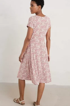 Riviera Fit-And-Flare Jersey Dress