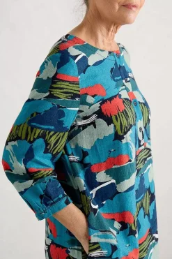 Sea Call A-Line Dress