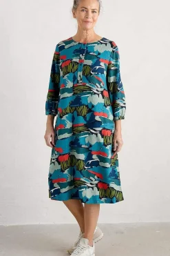 Sea Call A-Line Dress