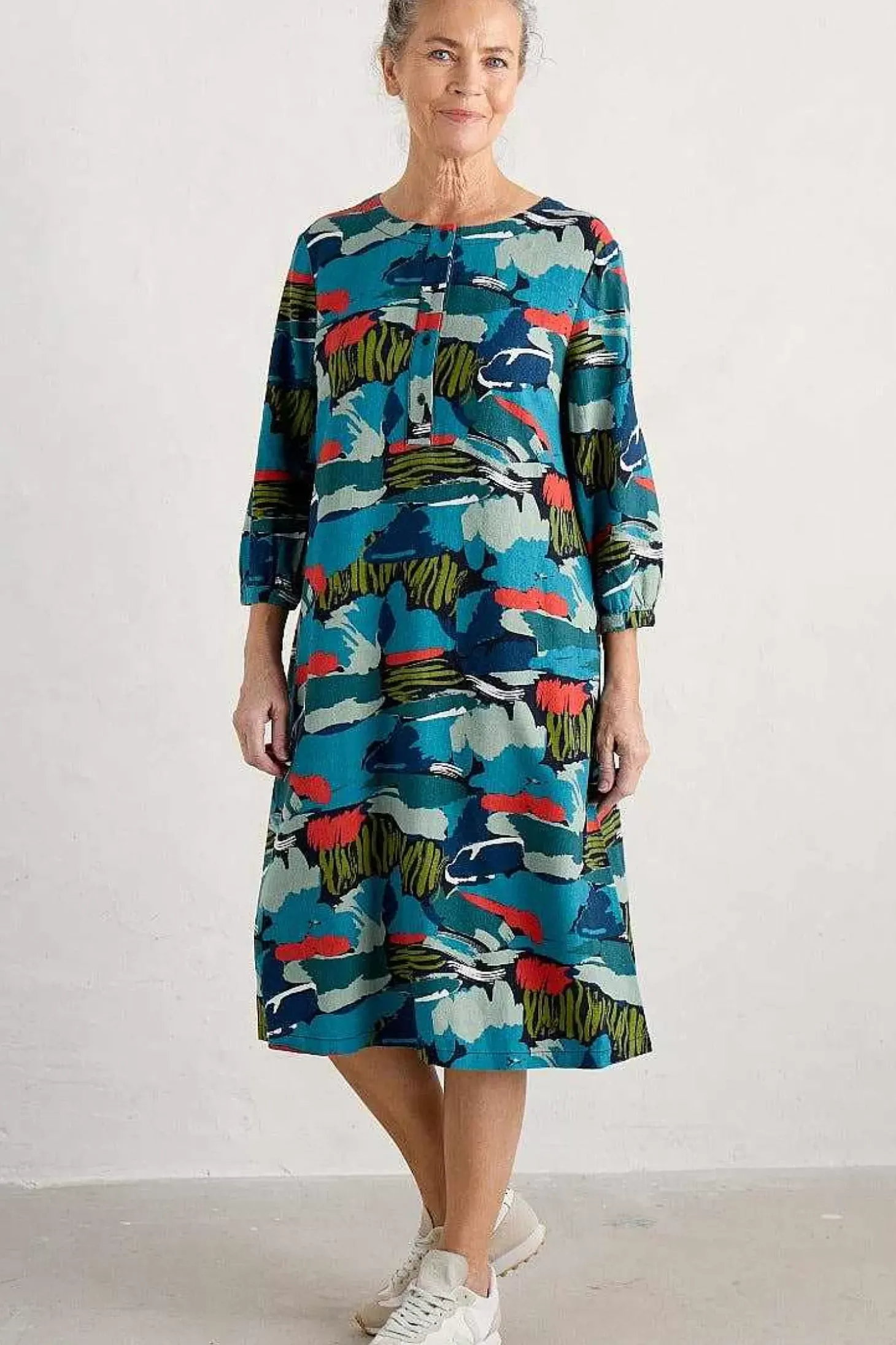 Sea Call A-Line Dress