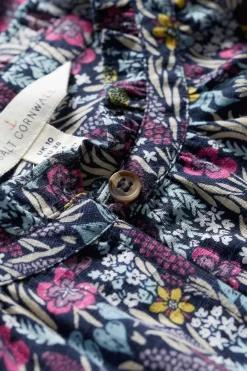 Sea Flow Printed Top
