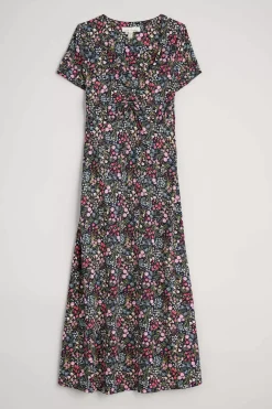 Secret Cove Empire Line Midi Dress